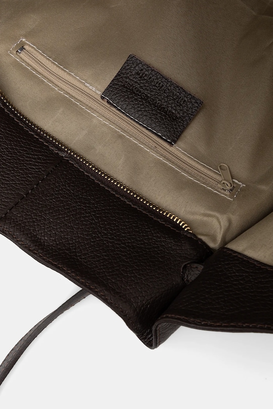 Answear.LAB torebka skórzana 1427.hak brązowy