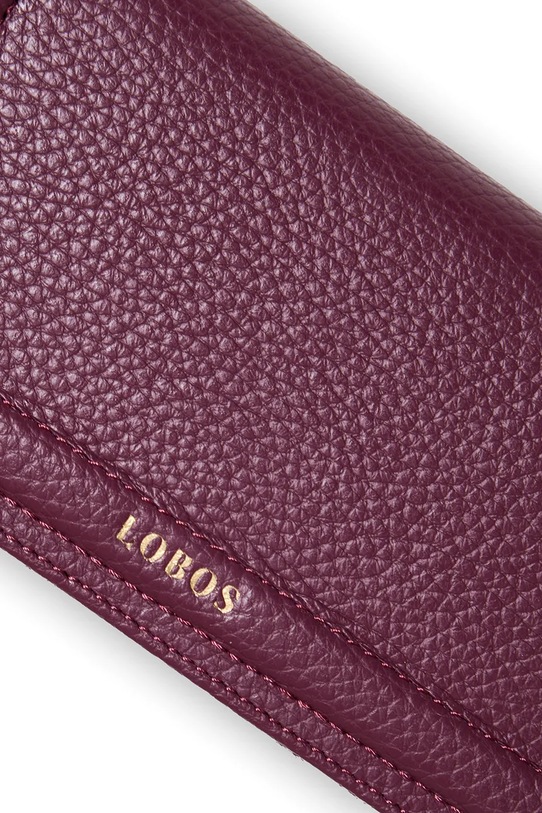 Bonded by Answear.LAB & LOBOS torebka skórzana CAPRI bordowy