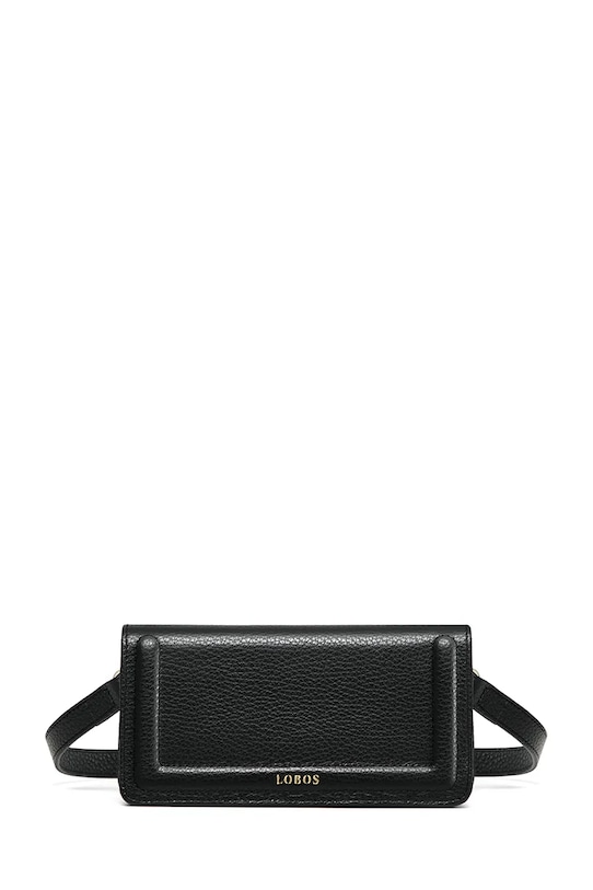 Bonded by Answear.LAB & LOBOS torebka skórzana CAPRI czarny WS26