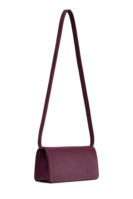 Akcesoria Bonded by Answear.LAB & LOBOS torebka skórzana MIDI CAPRI 2.0 bordowy