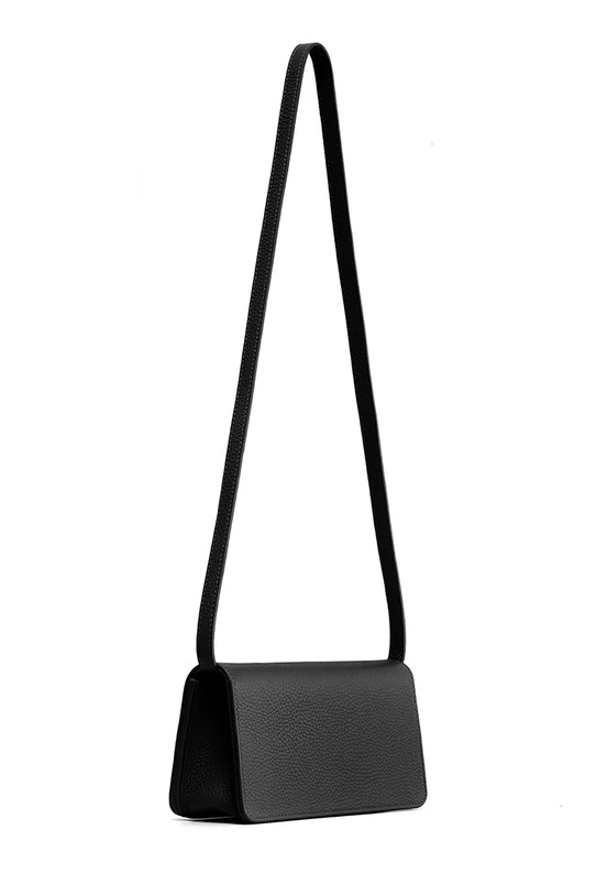 Akcesoria Bonded by Answear.LAB & LOBOS torebka skórzana MIDI CAPRI 2.0 czarny