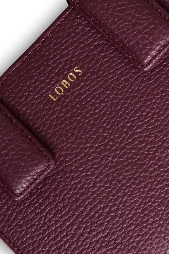 Bonded by Answear.LAB & LOBOS torebka skórzana MINI Q z przypinką ARCO