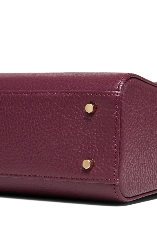 Bonded by Answear.LAB & LOBOS torebka skórzana MINI Q z przypinką ARCO