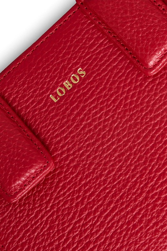 Bonded by Answear.LAB & LOBOS torebka skórzana MINI Q z przypinką BOW