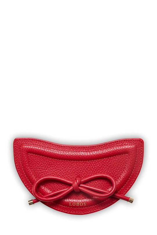 Bonded by Answear.LAB & LOBOS torebka skórzana MINI Q z przypinką BOW