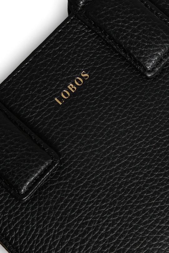 Bonded by Answear.LAB & LOBOS torebka skórzana MINI Q z przypinką BOW