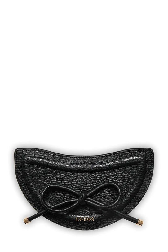 Bonded by Answear.LAB & LOBOS torebka skórzana MINI Q z przypinką BOW