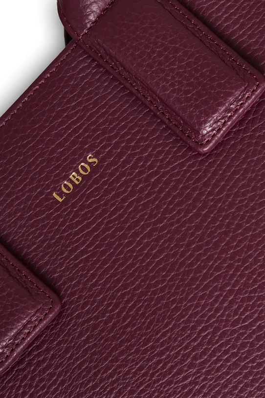 Bonded by Answear.LAB & LOBOS torebka skórzana MIDI Q z przypinką ARCO