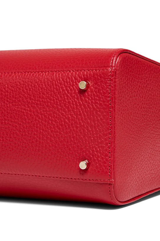 Bonded by Answear.LAB & LOBOS torebka skórzana MIDI Q z przypinką BOW