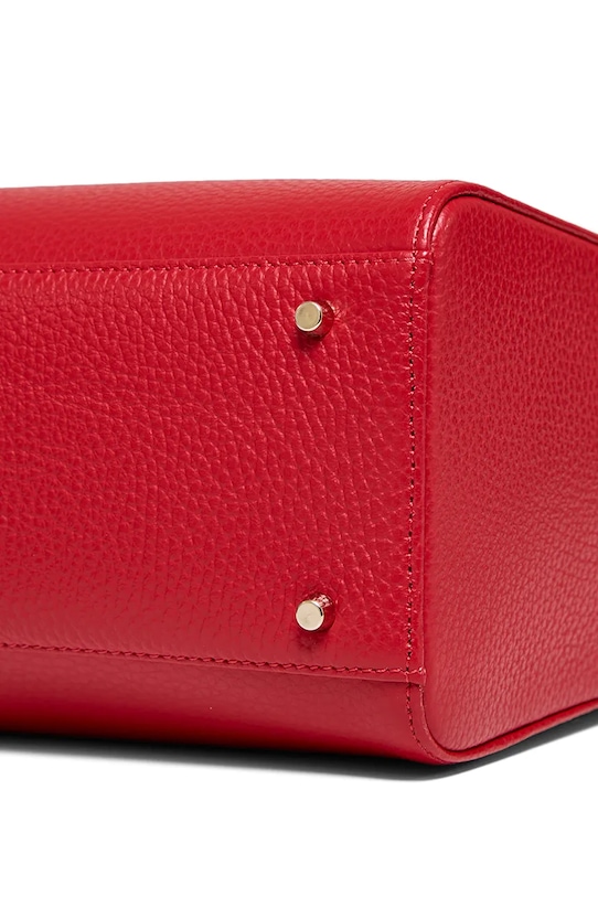 Bonded by Answear.LAB & LOBOS torebka skórzana MIDI Q z przypinką BOW