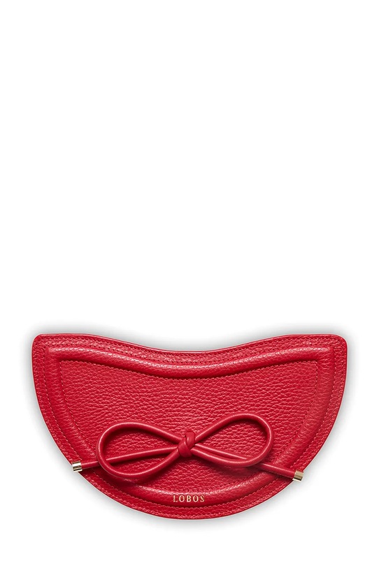 Bonded by Answear.LAB & LOBOS torebka skórzana MIDI Q z przypinką BOW