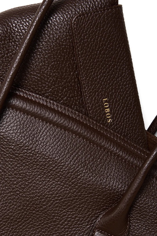 Bonded by Answear.LAB & LOBOS torebka skórzana brązowy BOLOGNA