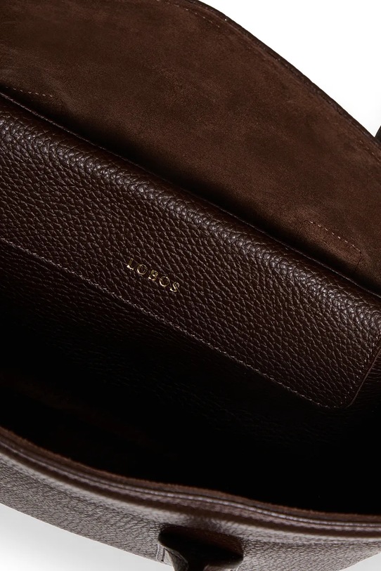Bonded by Answear.LAB & LOBOS torebka skórzana BOLOGNA brązowy