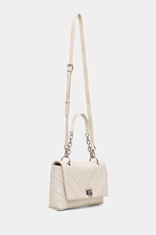 Kožená kabelka Answear.LAB QL.21A.cjk biela WS26