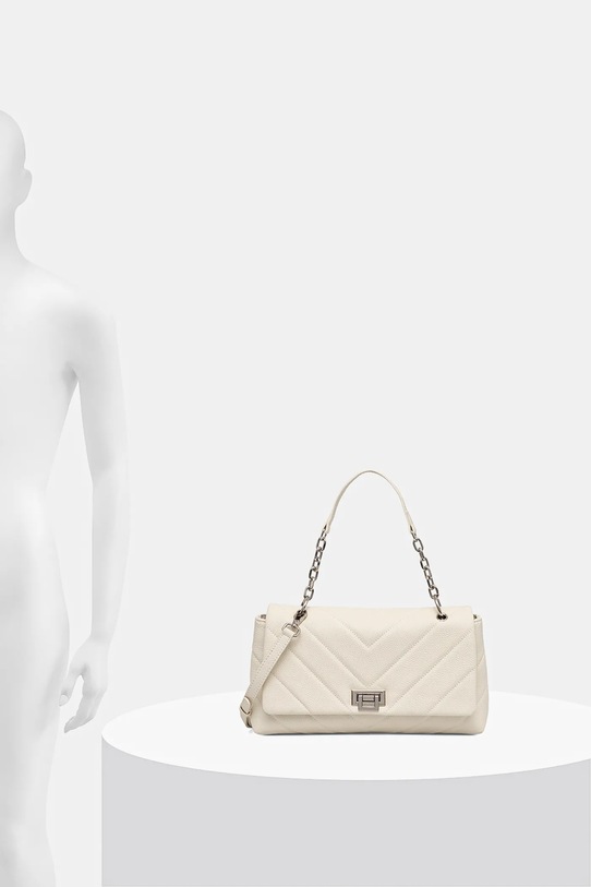 Kožená kabelka Answear.LAB QL.21A.cjk biela