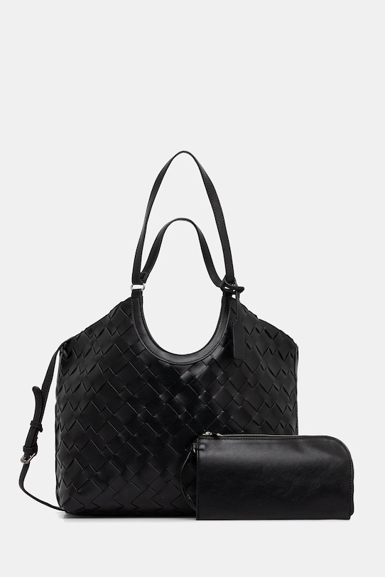 Answear.LAB torebka nie mieści A4 czarny BS.3.cjk