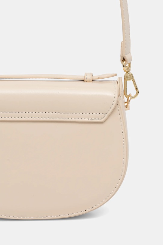 Akcesoria Answear.LAB torebka skórzana QL.8A.cjk beżowy