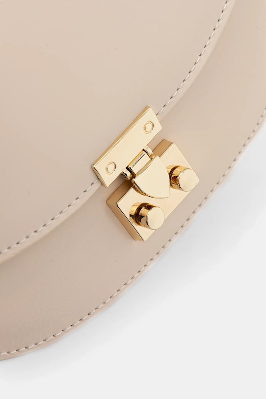 Answear.LAB torebka skórzana beżowy QL.8A.cjk