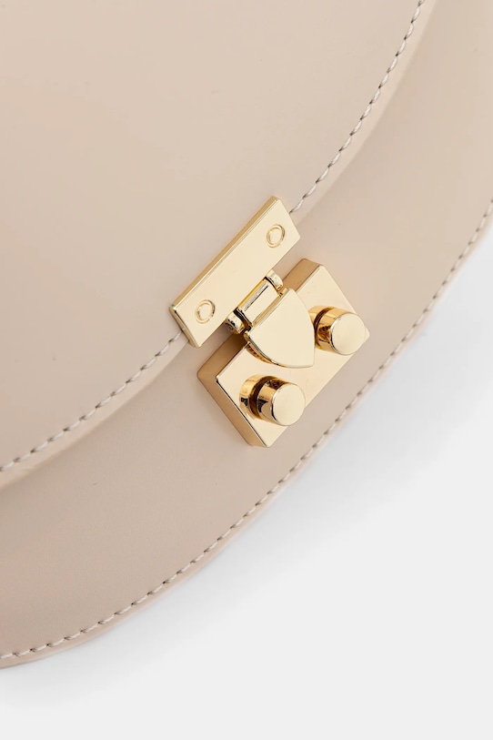 Answear.LAB torebka skórzana beżowy QL.8A.cjk