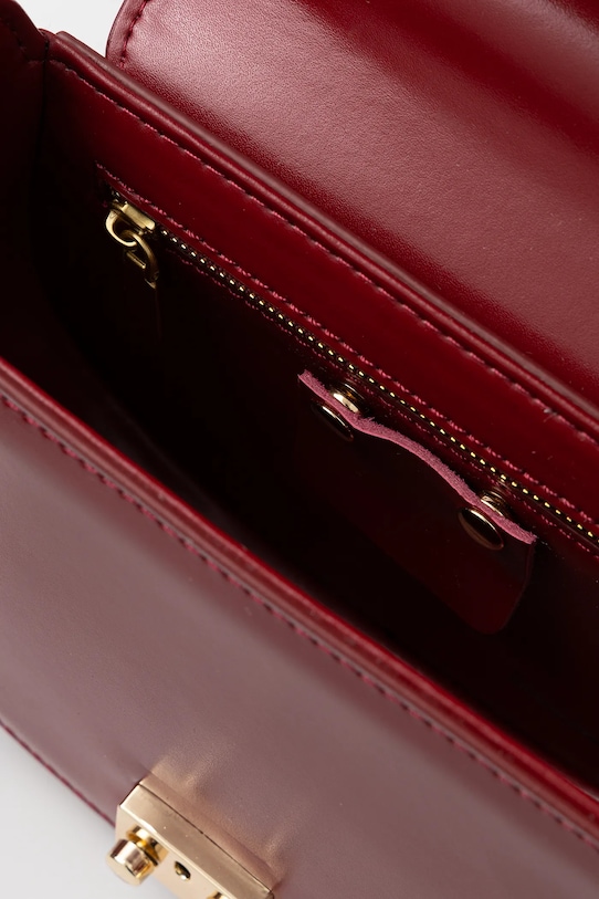 Answear.LAB torebka skórzana QL.8A.cjk czerwony