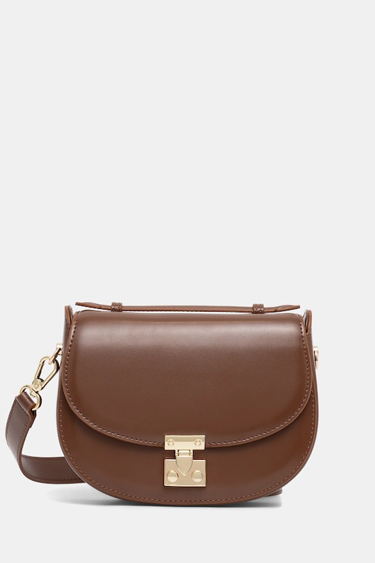 Answear.LAB torebka skórzana skóra licowa brązowy QL.8A.cjk