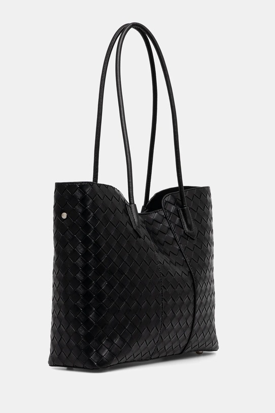 Answear.LAB torebka skórzana QL-11.cjk czarny WS26