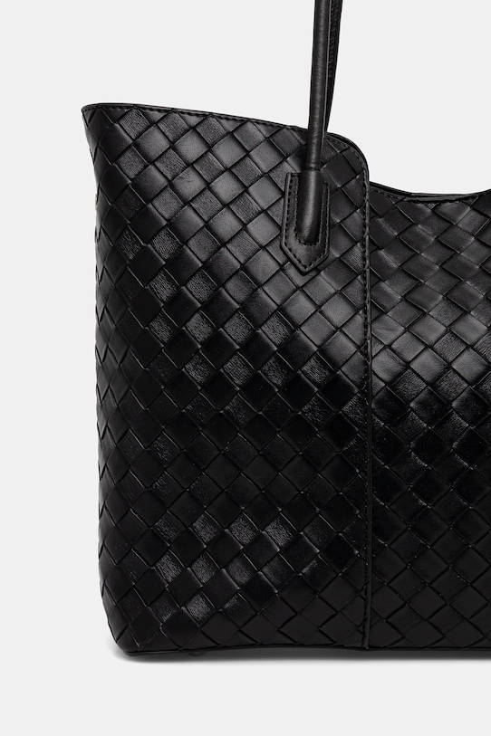 Akcesoria Answear.LAB torebka skórzana QL-11.cjk czarny