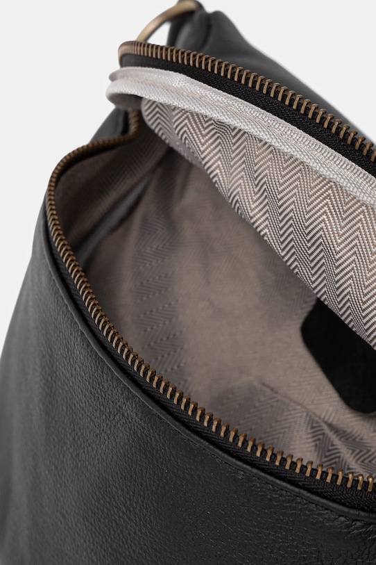 Кожаная сумка на пояс Answear.LAB чёрный AN.1A.cjk