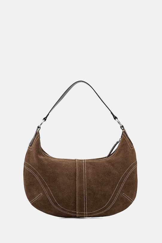 Akcesoria Answear.LAB torebka zamszowa YY.1.cjk brązowy