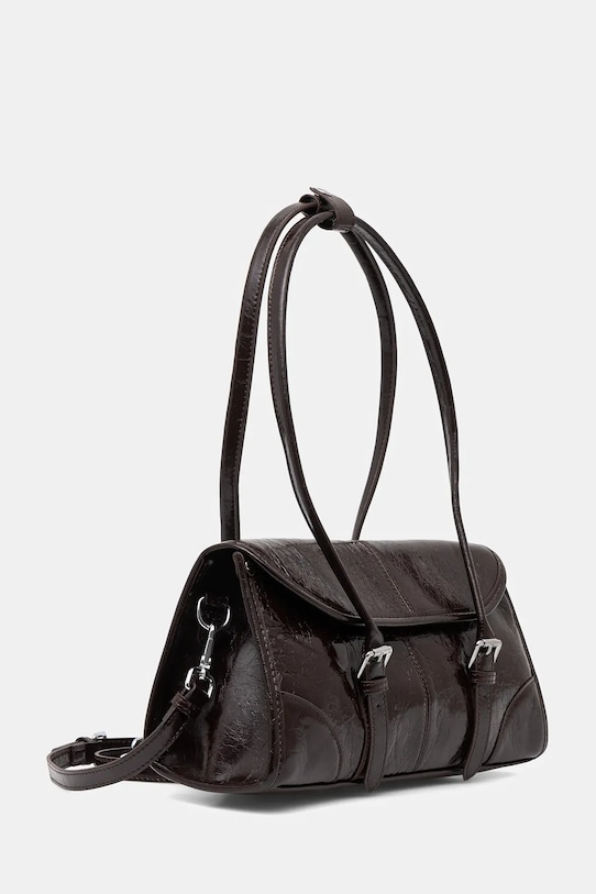 Answear.LAB torebka skórzana YQ.10.cjk bordowy WS26