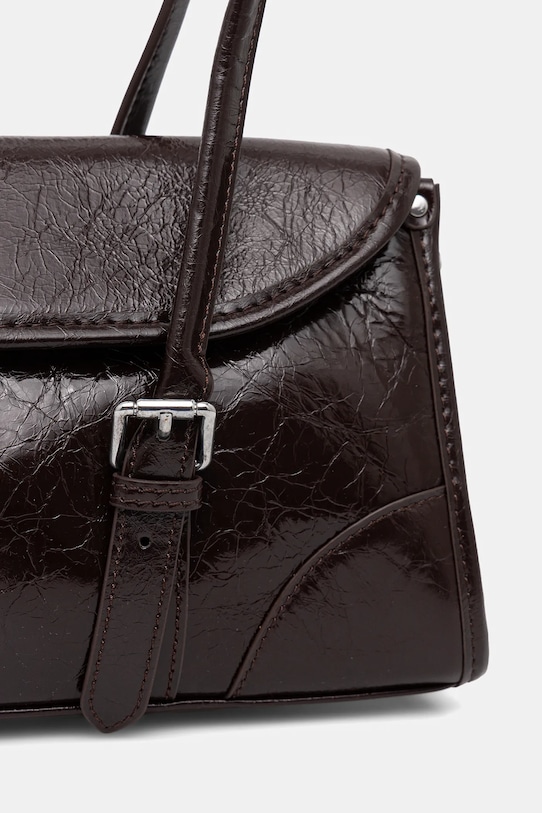 Answear.LAB torebka skórzana bordowy YQ.10.cjk