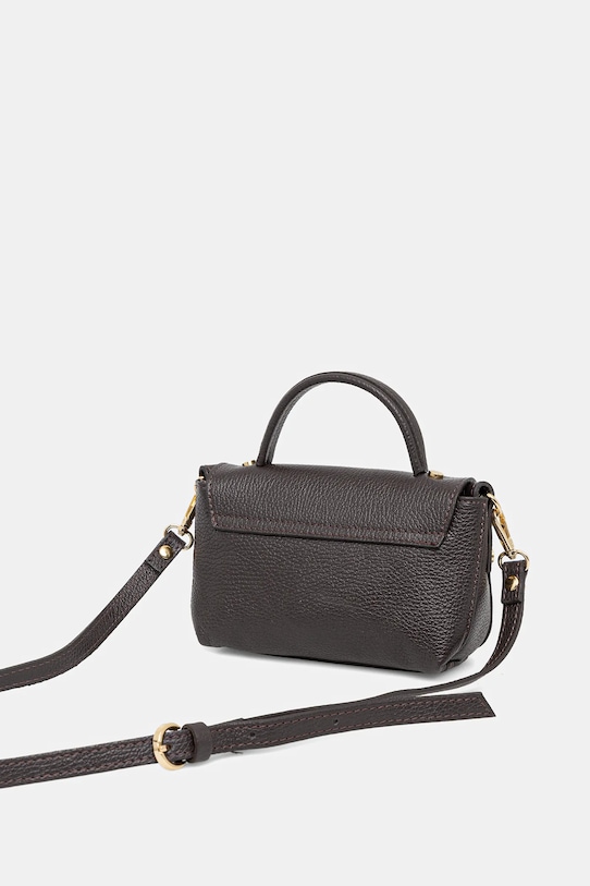 Akcesoria Answear.LAB torebka skórzana 9966.isr brązowy