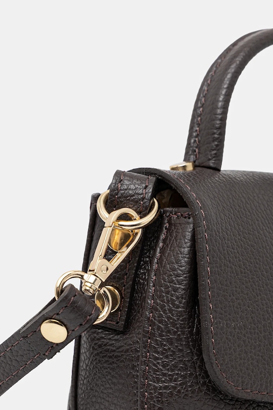 Answear.LAB torebka skórzana brązowy 9966.isr