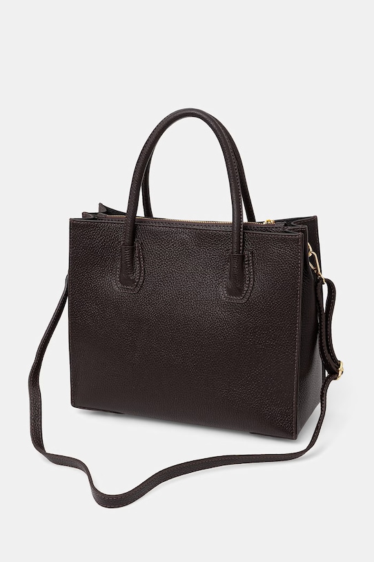 Akcesoria Answear.LAB torebka skórzana 846.isr brązowy