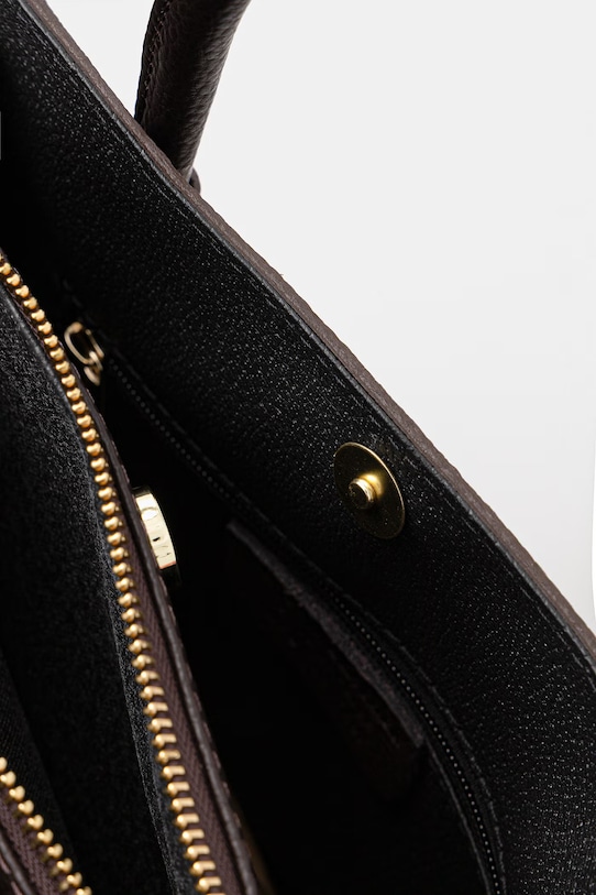 Answear.LAB torebka skórzana 846.isr brązowy