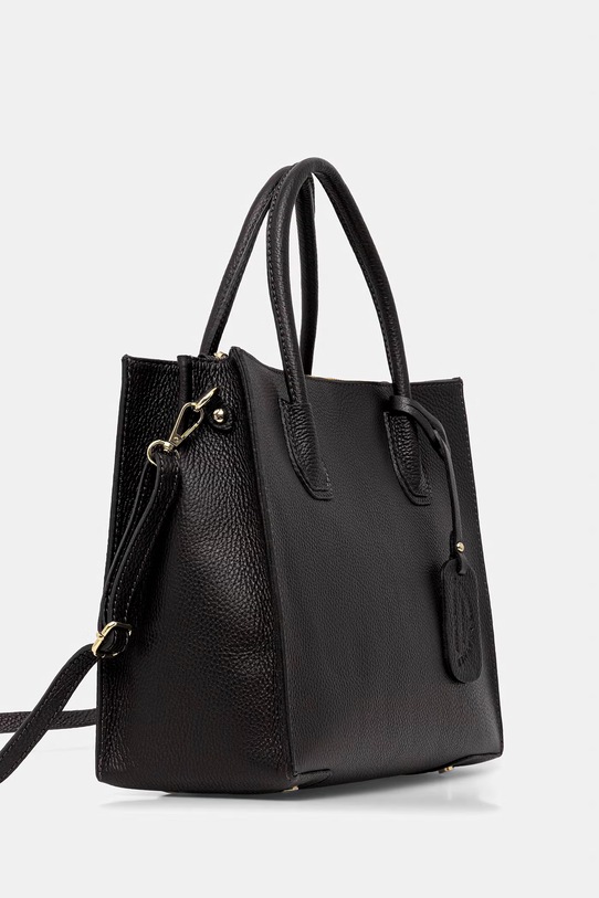 Answear.LAB torebka skórzana 846.isr czarny WS26