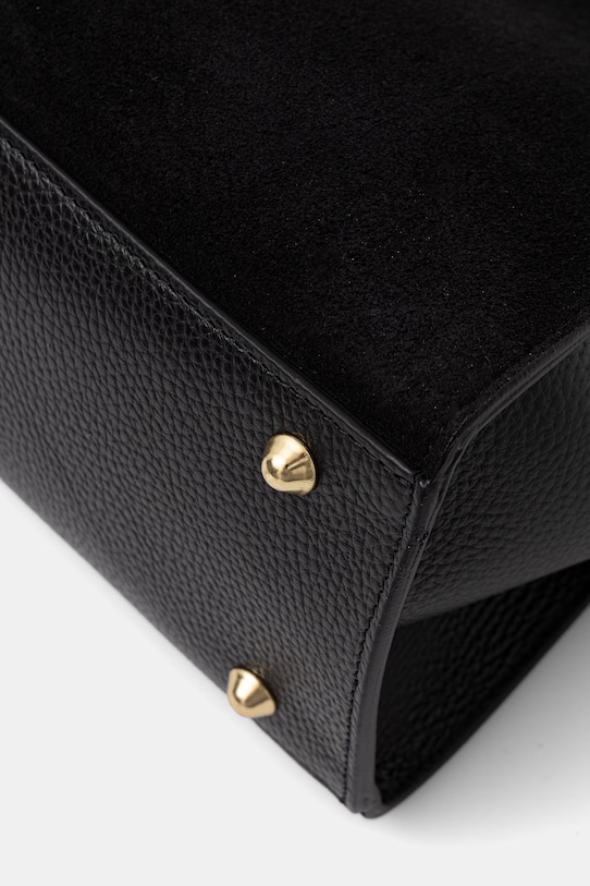 Answear.LAB torebka zamszowa czarny c00062.ISR