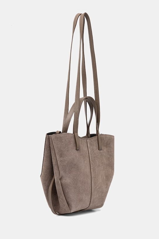 Answear.LAB torebka zamszowa c0003-picolino.ISR brązowy WS26