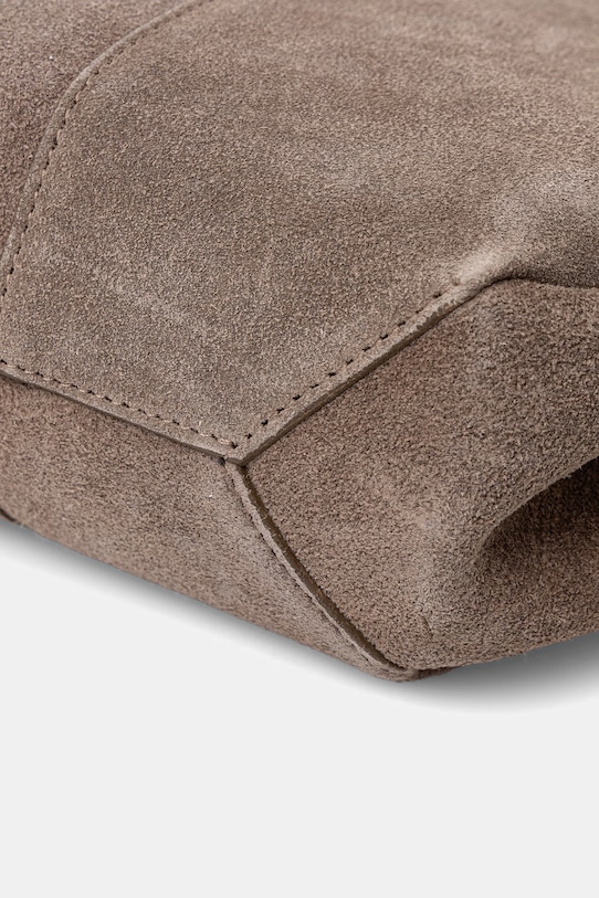 Answear.LAB torebka zamszowa brązowy c0003-picolino.ISR