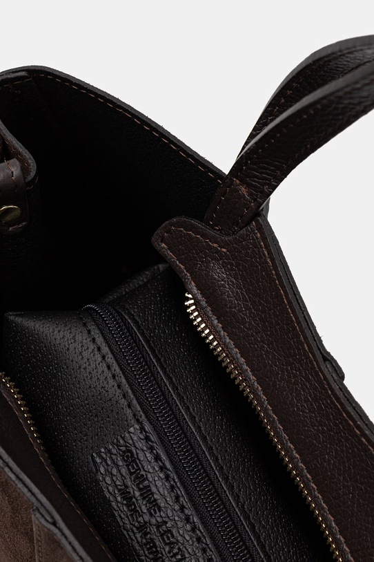 Answear.LAB torebka zamszowa c0003-picolino.ISR brązowy