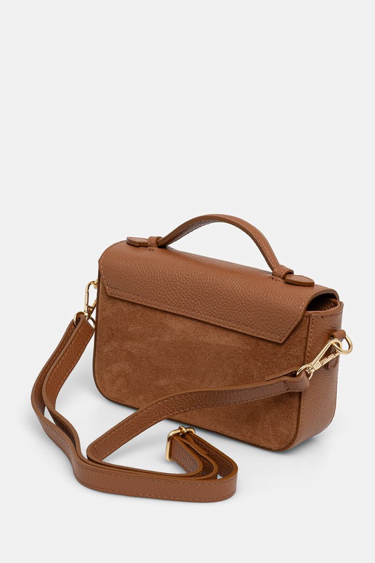 Akcesoria Answear.LAB torebka skórzana a00074.ISR brązowy