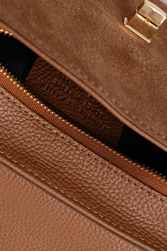 Answear.LAB torebka skórzana a00074.ISR brązowy