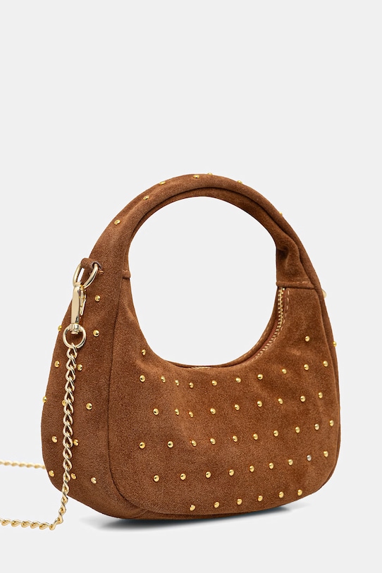 Semišová kabelka Answear.LAB c00078.ISR hnědá WS26