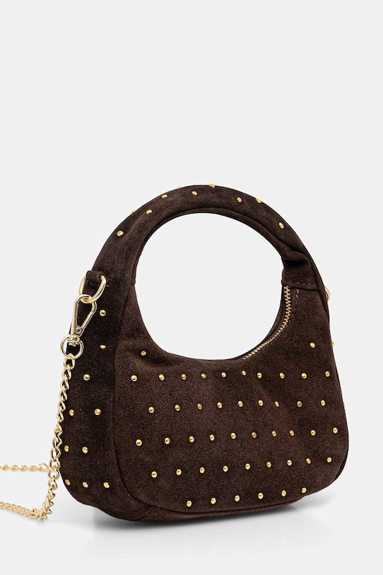 Велурена чанта Answear.LAB c00078.ISR кафяв WS26