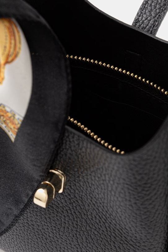 Answear.LAB torebka skórzana a00014.ISR czarny