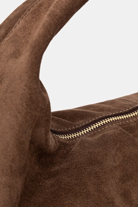 Answear.LAB torebka zamszowa brązowy mbp133ho3.isr
