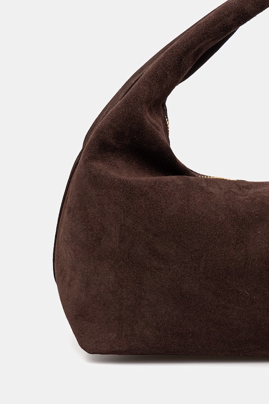 Akcesoria Answear.LAB torebka zamszowa mbp133ho3.isr brązowy