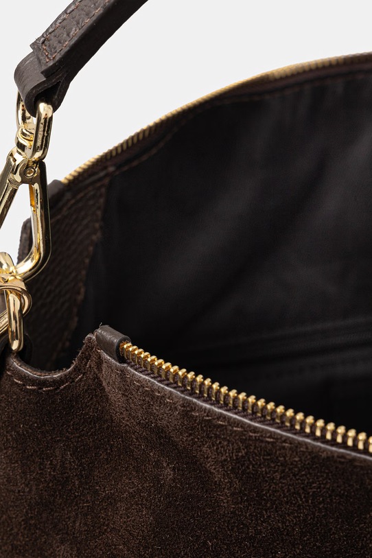 Answear.LAB torebka zamszowa MBP148HO3 brązowy