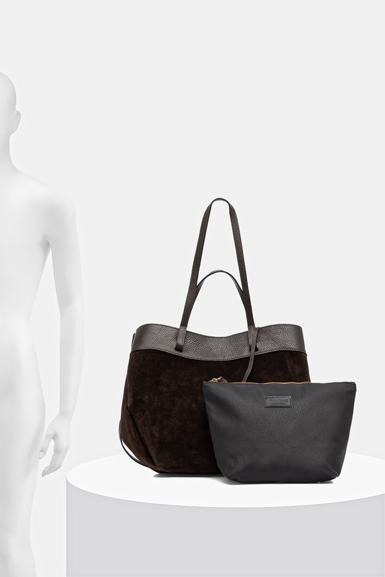 Answear.LAB torebka zamszowa mbp134sg3.isr