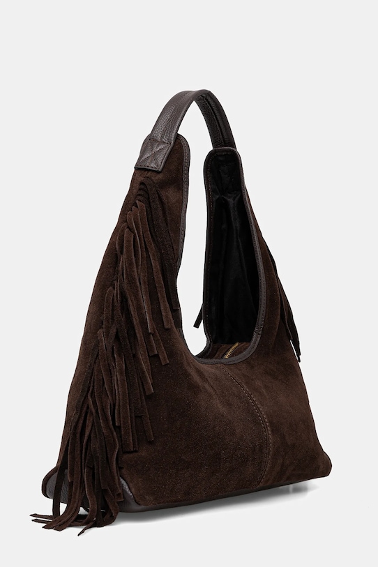 Answear.LAB torebka skórzana 1455.hak brązowy WS26